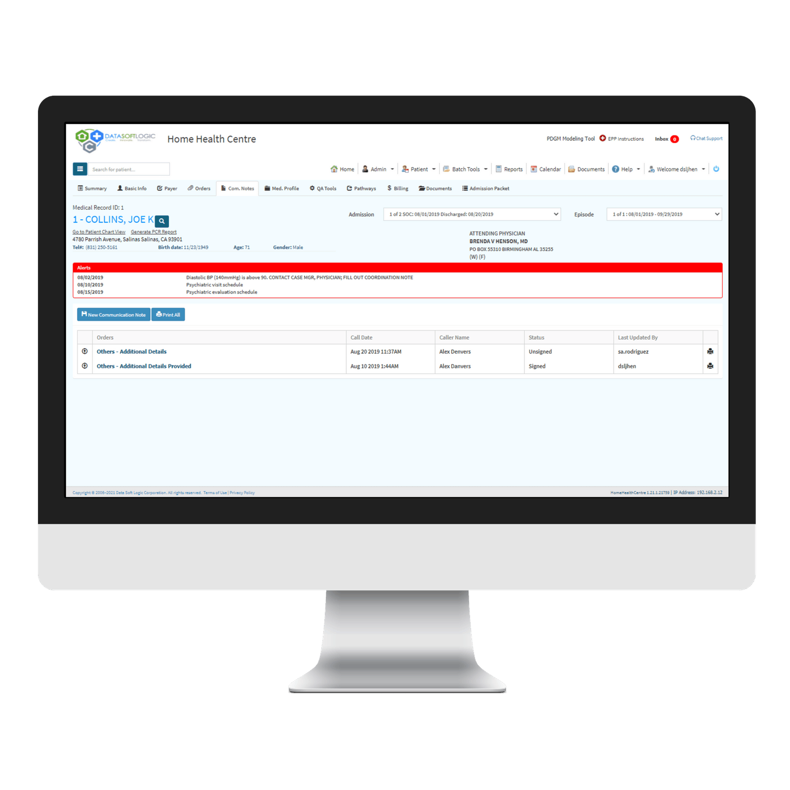 Data Soft Logic Home Health Centre Data Soft Logic Home Health Centre